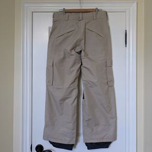 Burton Ski/Snowboard Winter Tactic Pants Khaki Men's Size S
